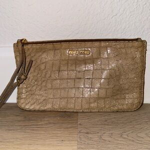 MIU MIU WRISTLET
